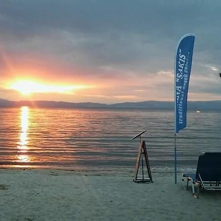Sikoudis Gorgona Beach Skala Rachoni  Exteriör bild