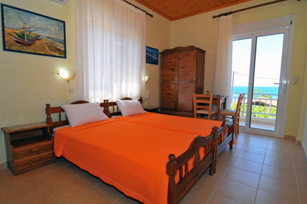 Sikoudis Gorgona Beach Skala Rachoni  Exteriör bild