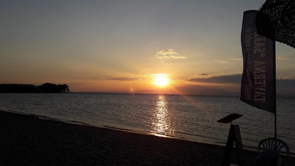 Sikoudis Gorgona Beach Skala Rachoni  Exteriör bild
