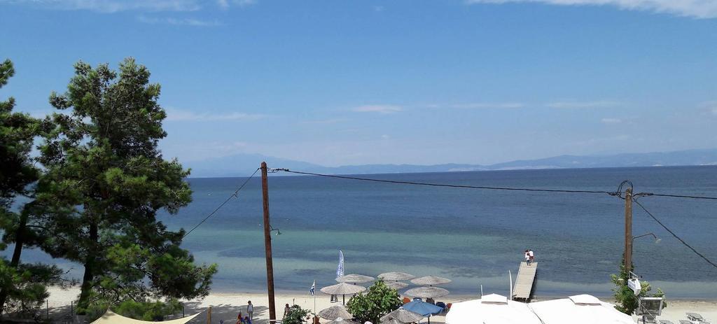 Sikoudis Gorgona Beach Skala Rachoni  Exteriör bild