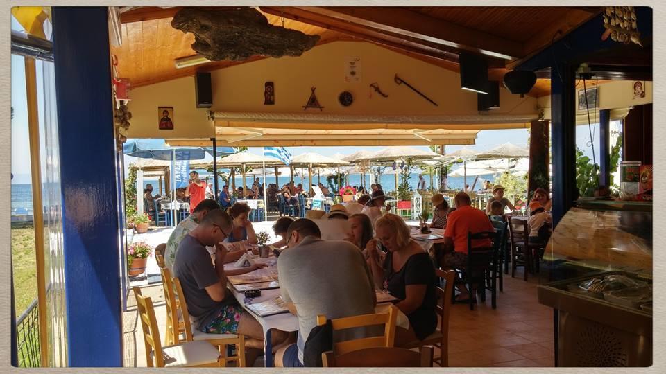 Sikoudis Gorgona Beach Skala Rachoni  Exteriör bild